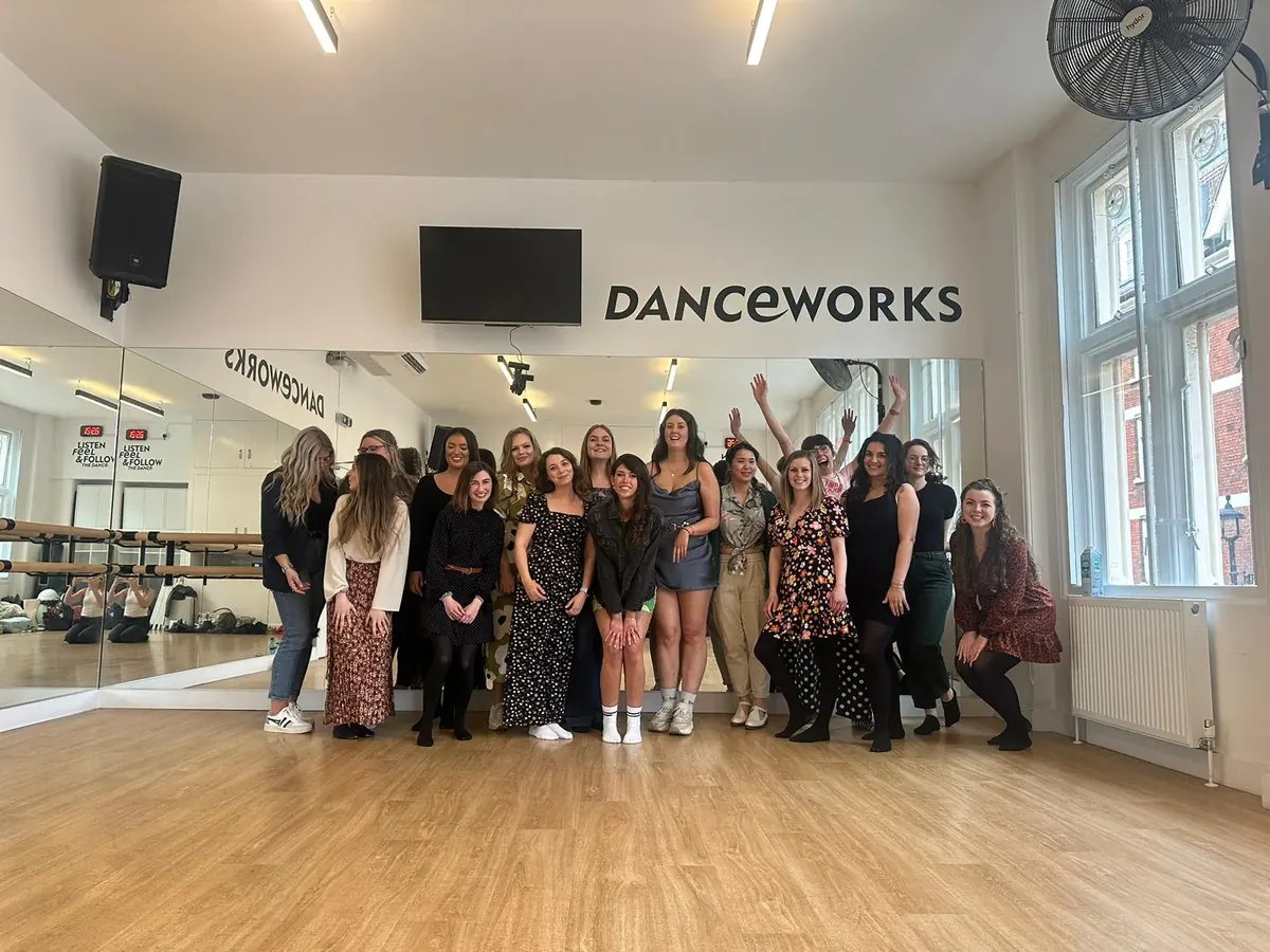 Musicals hen party dance class alternative