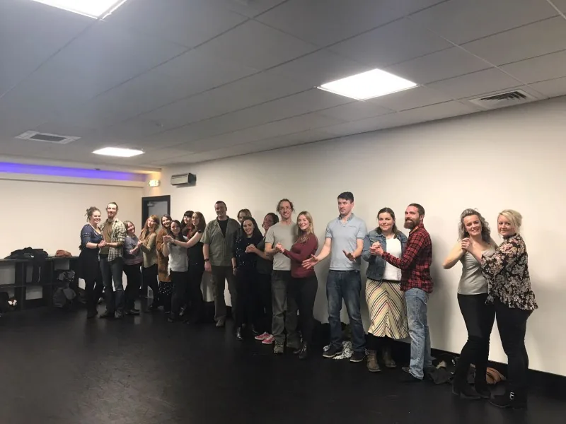 Strictly hen party dance class alternative